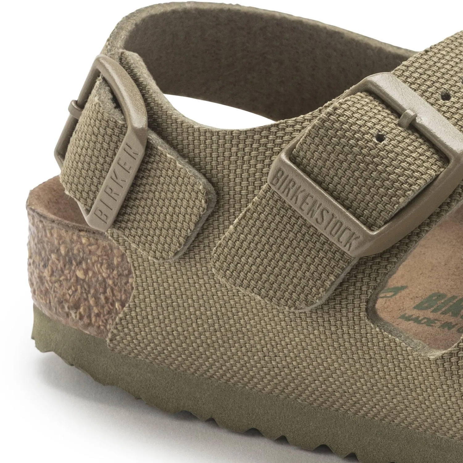 Kinderen Birkenstock Strappy Sandalen-Milano Kids Vegan