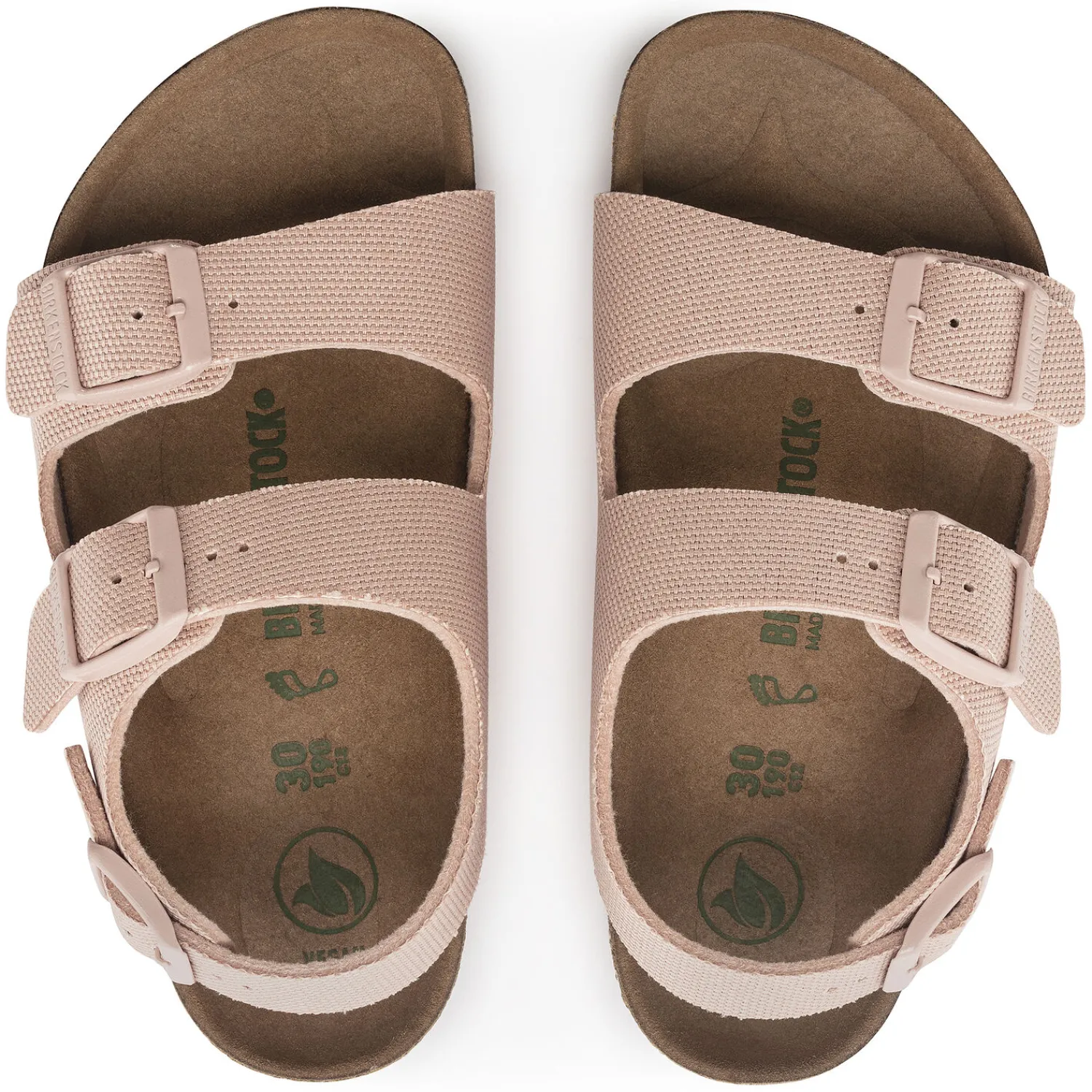 Kinderen Birkenstock Strappy Sandalen-Milano Kids Vegan