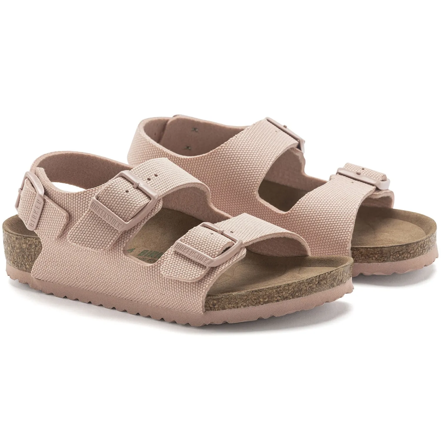 Kinderen Birkenstock Strappy Sandalen-Milano Kids Vegan
