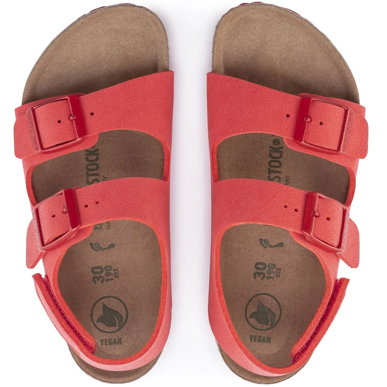 Kinderen Birkenstock Klittenbandsandalen-Milano Kids Vegan