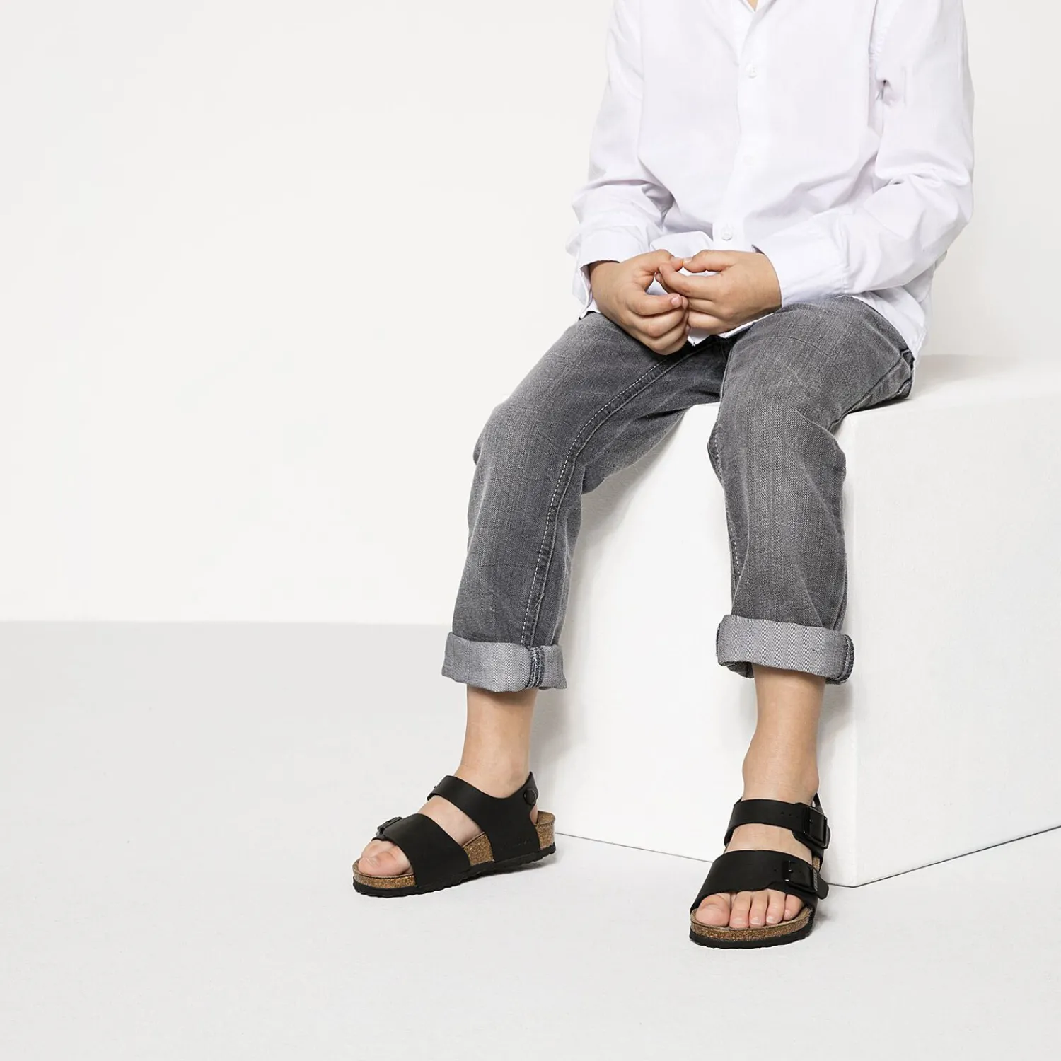 Kinderen Birkenstock Strappy Sandalen-New York Kids