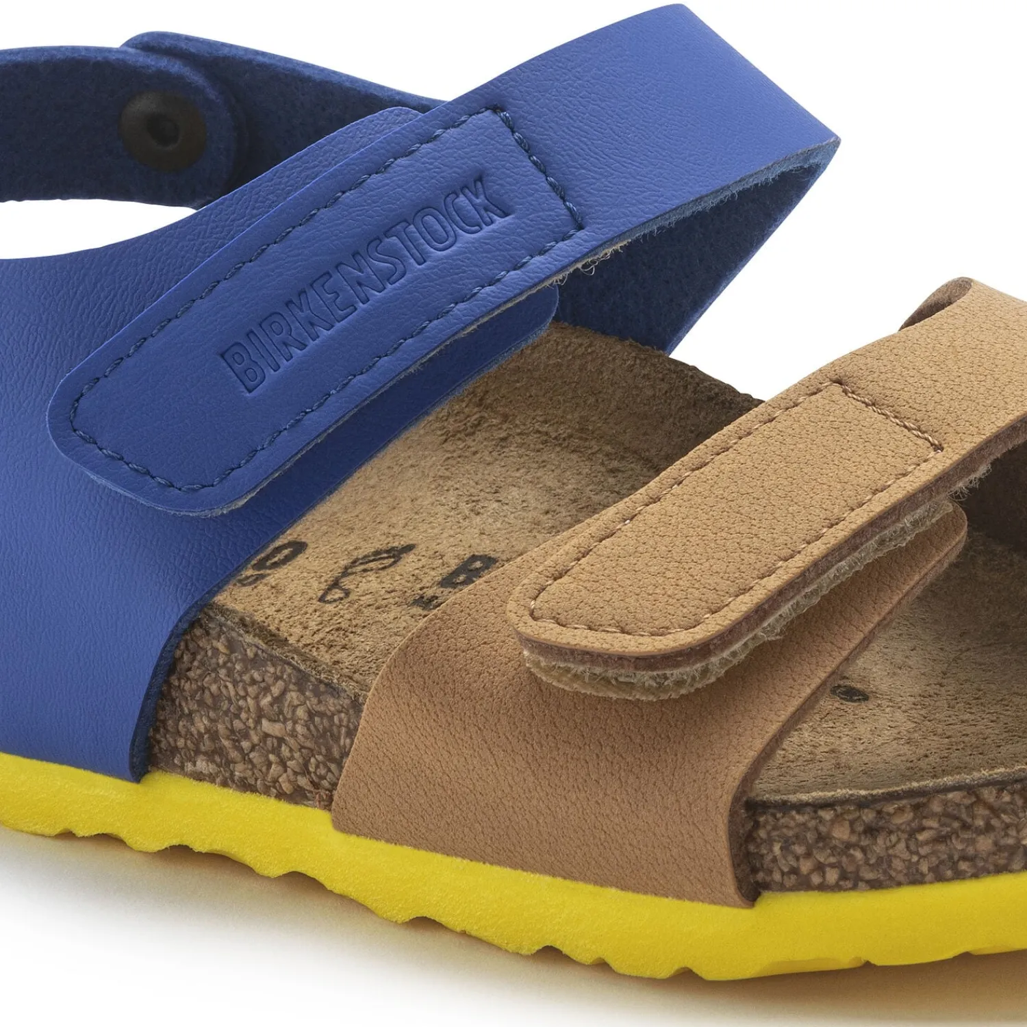 Kinderen Birkenstock Klittenbandsandalen-Palu Kids Logo Bs