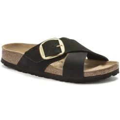 Dames Birkenstock Twee Riemen-Siena Big Buckle