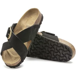 Dames Birkenstock Twee Riemen-Siena Big Buckle