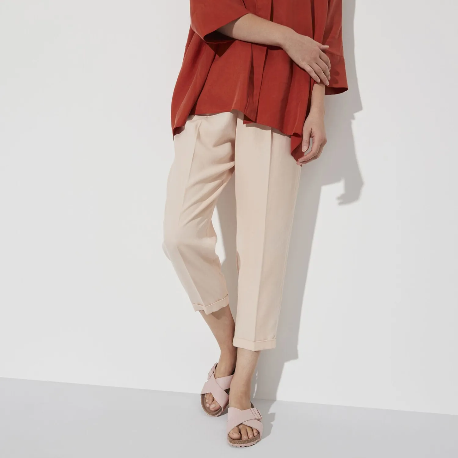 Dames Birkenstock Twee Riemen-Siena Vegan