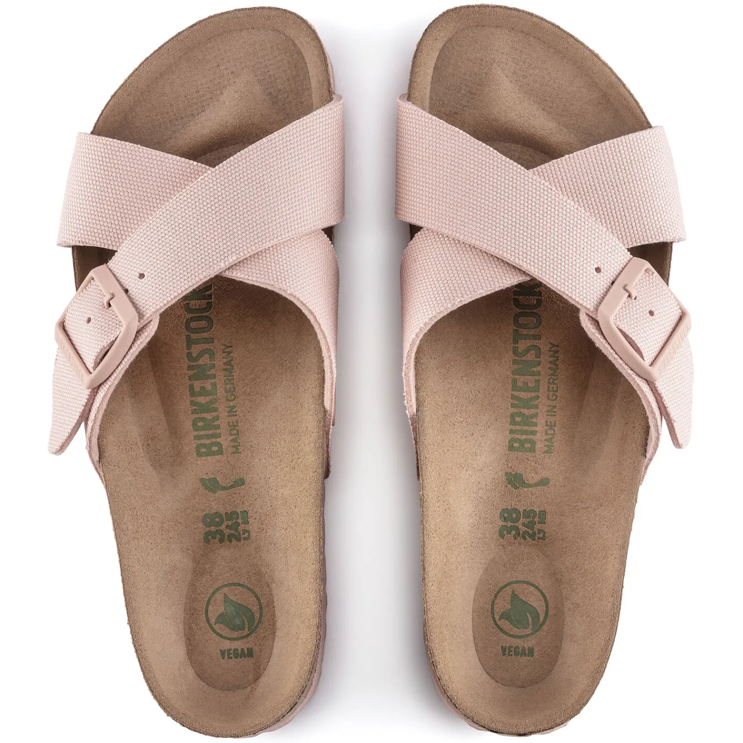 Dames Birkenstock Twee Riemen-Siena Vegan