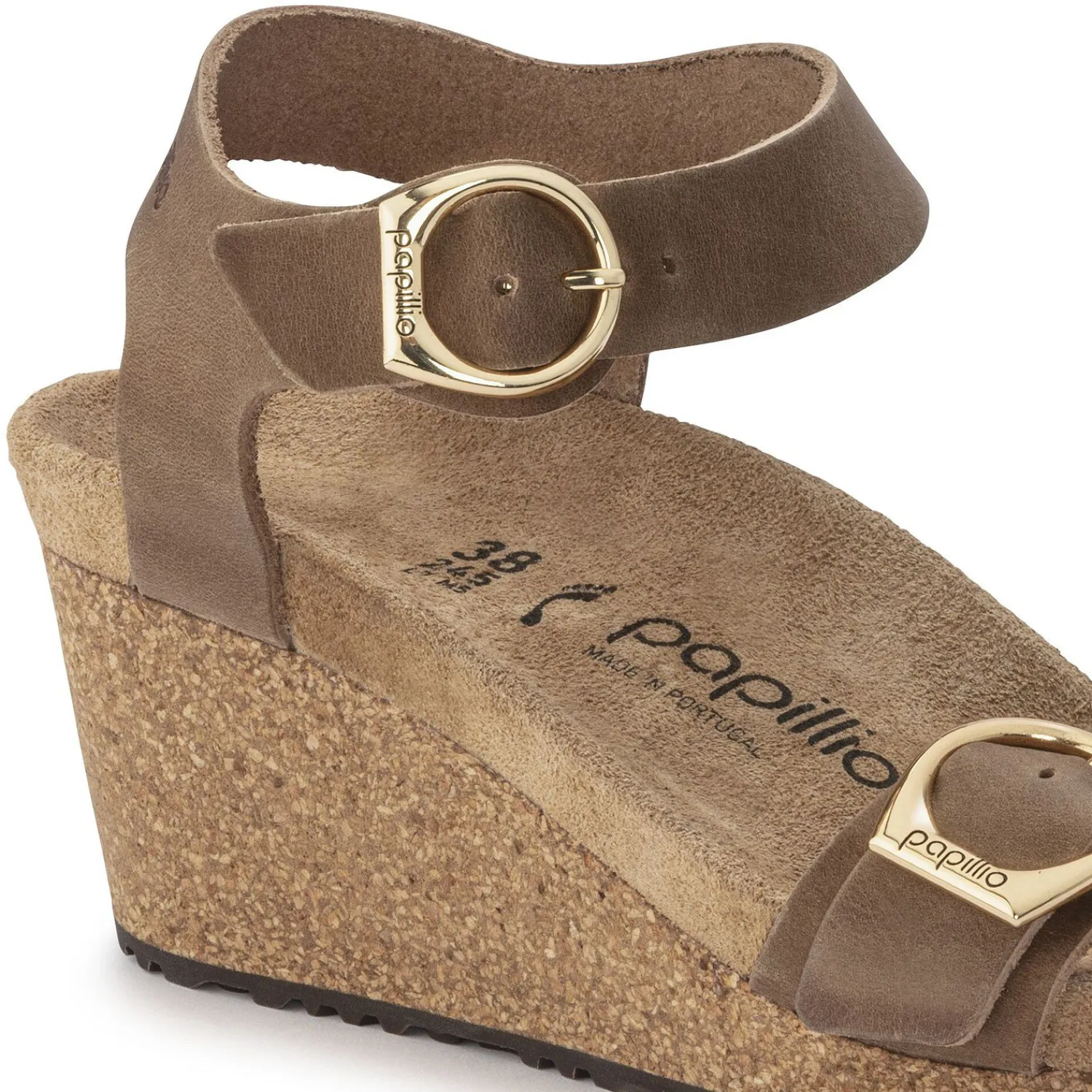 Dames Birkenstock Met Hielriem-Soley Ring-Buckle