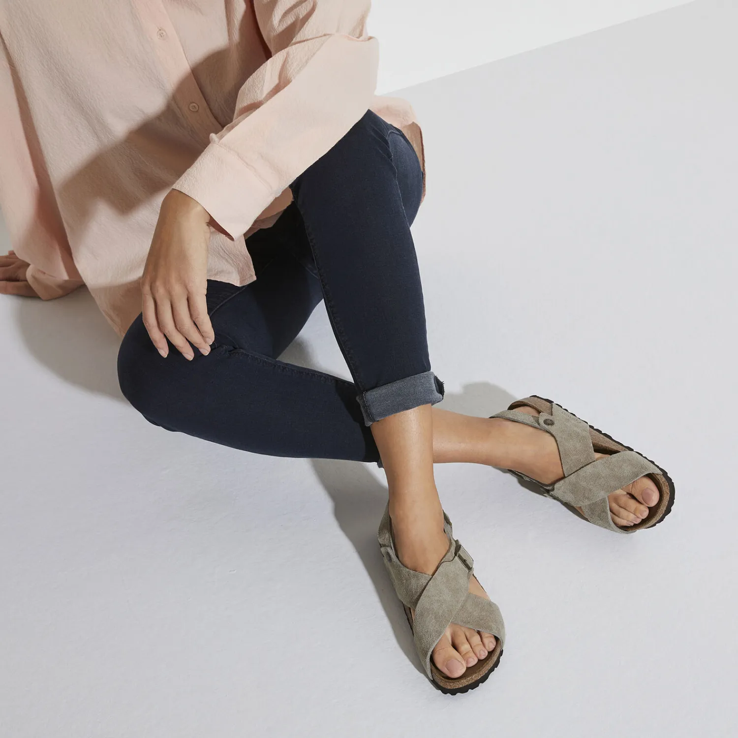 Dames Birkenstock Met Hielriem-Tulum