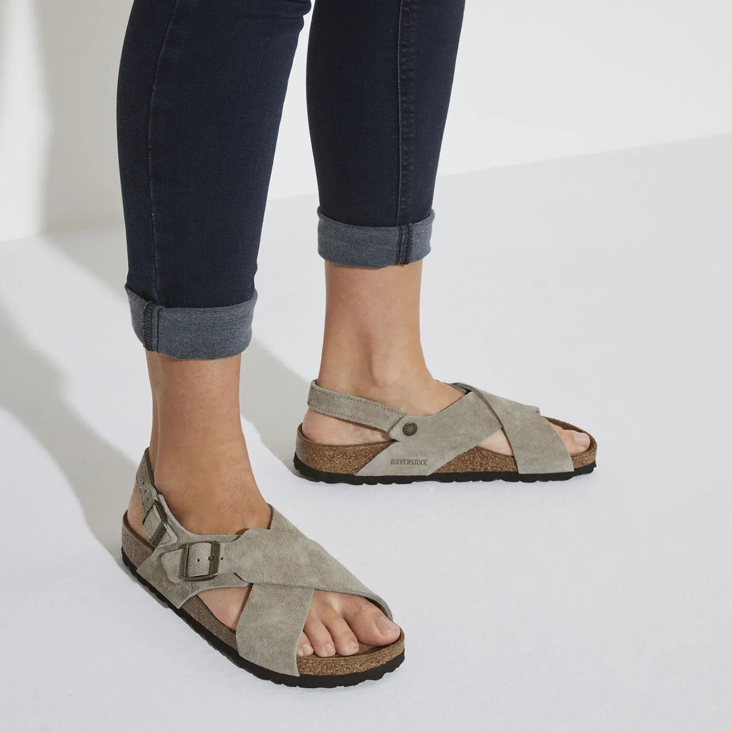 Dames Birkenstock Met Hielriem-Tulum