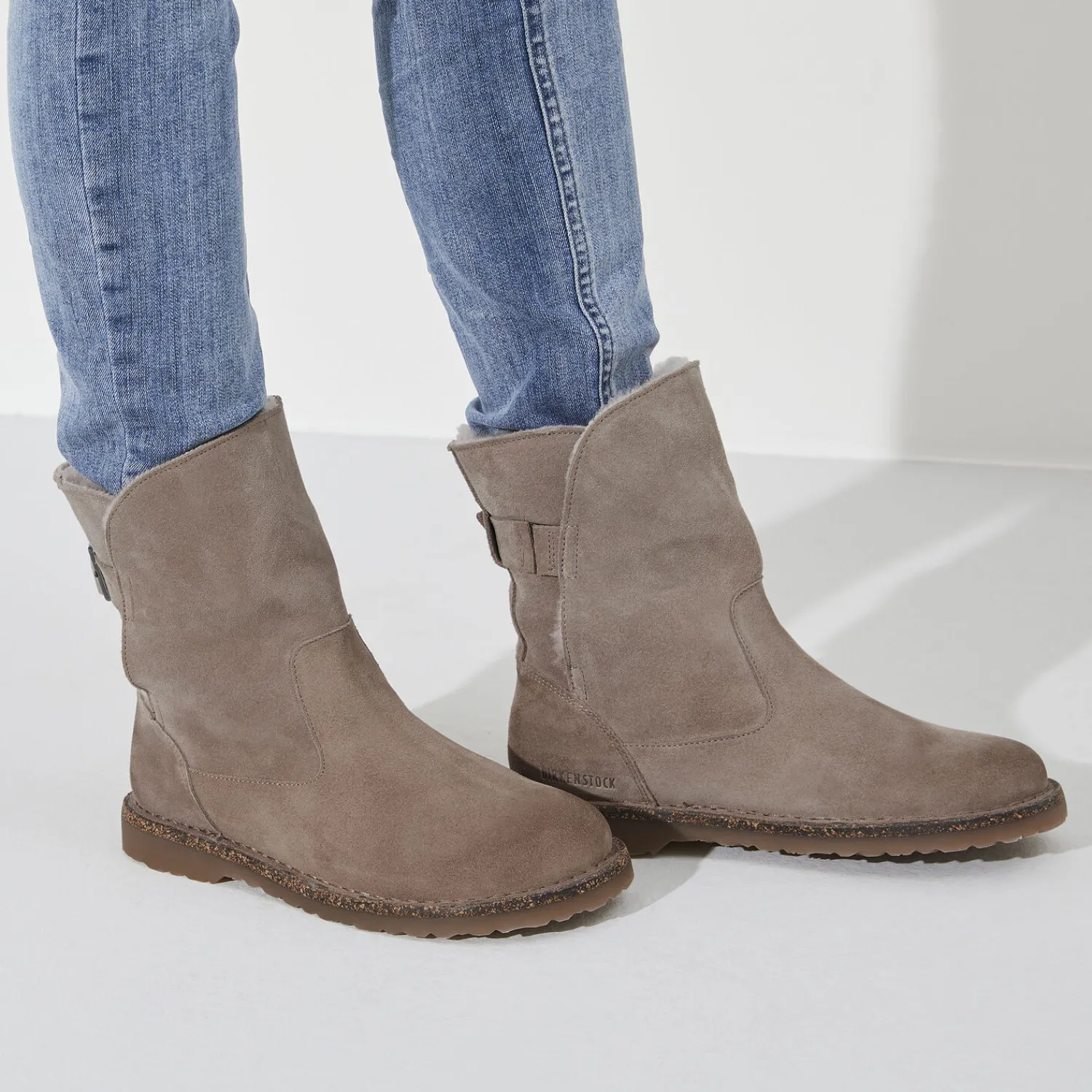 Dames Birkenstock Laarzen-Uppsala Lamsvel