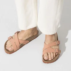 Dames Birkenstock Twee Riemen-Yao Veganistisch