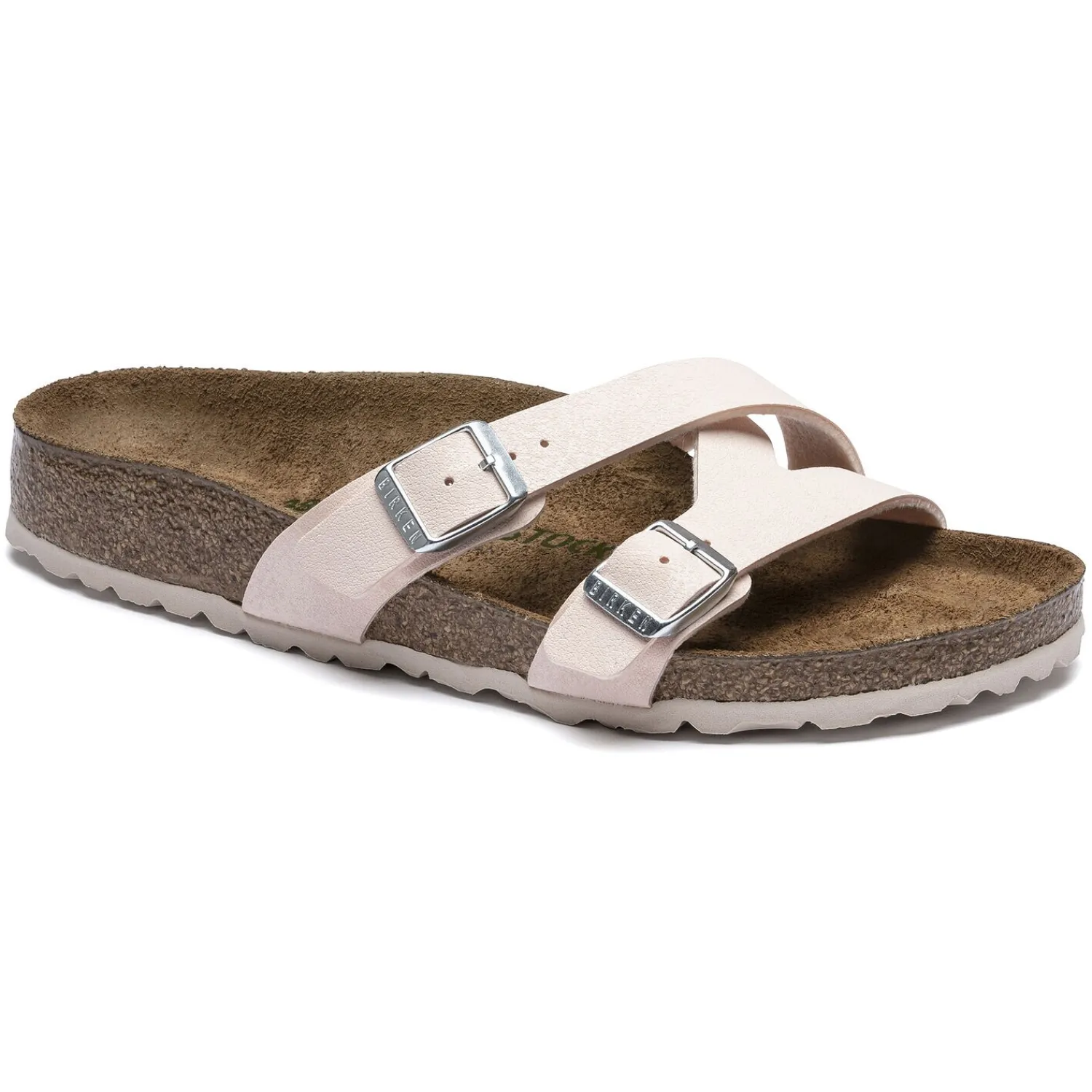 Dames Birkenstock Twee Riemen-Yao Veganistisch