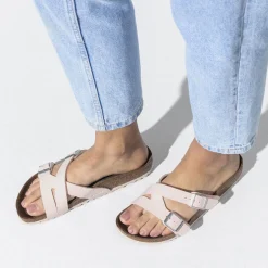 Dames Birkenstock Twee Riemen-Yao Veganistisch