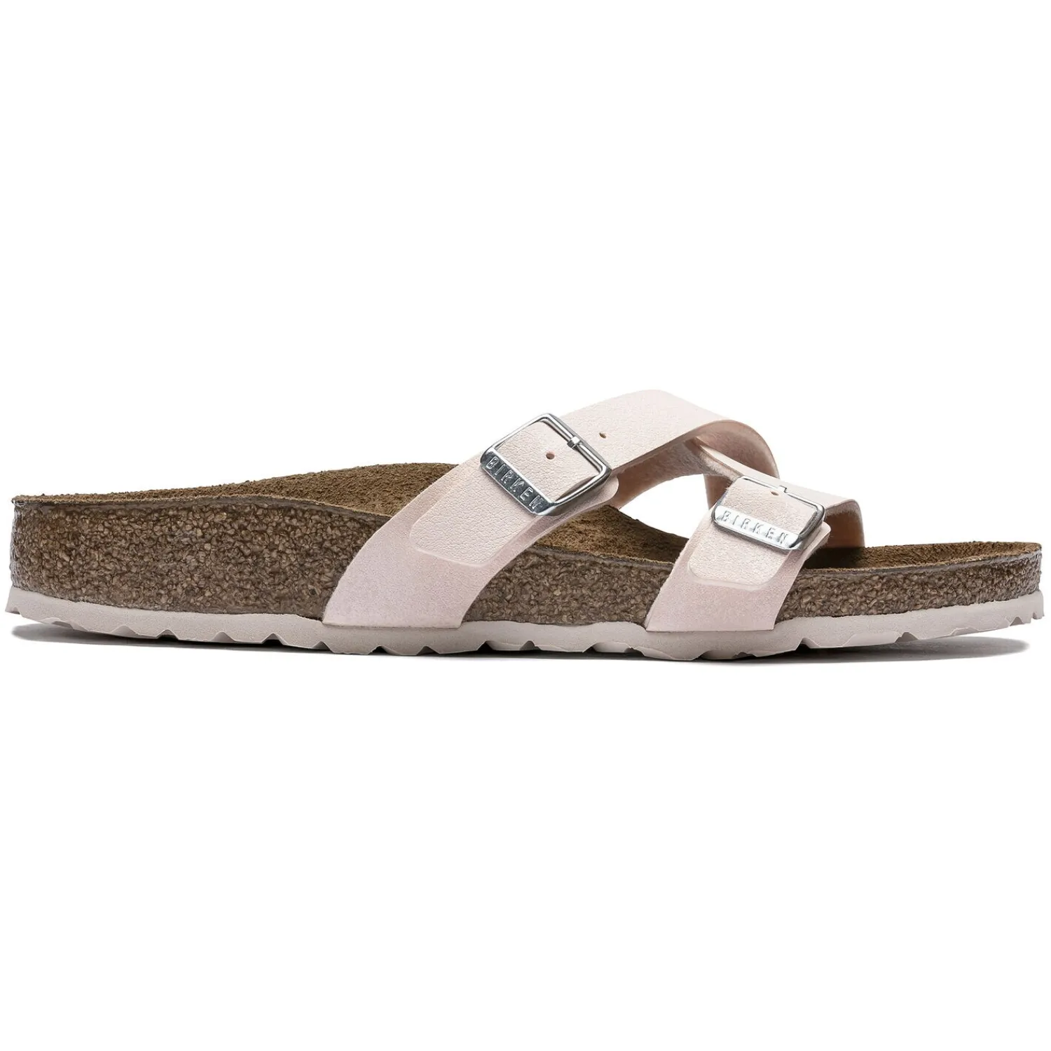 Dames Birkenstock Twee Riemen-Yao Veganistisch