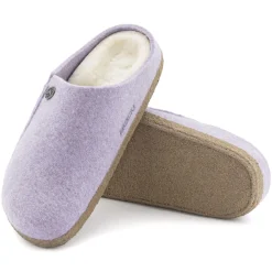 Heren Birkenstock Pantoffels-Zermatt Lamsvel